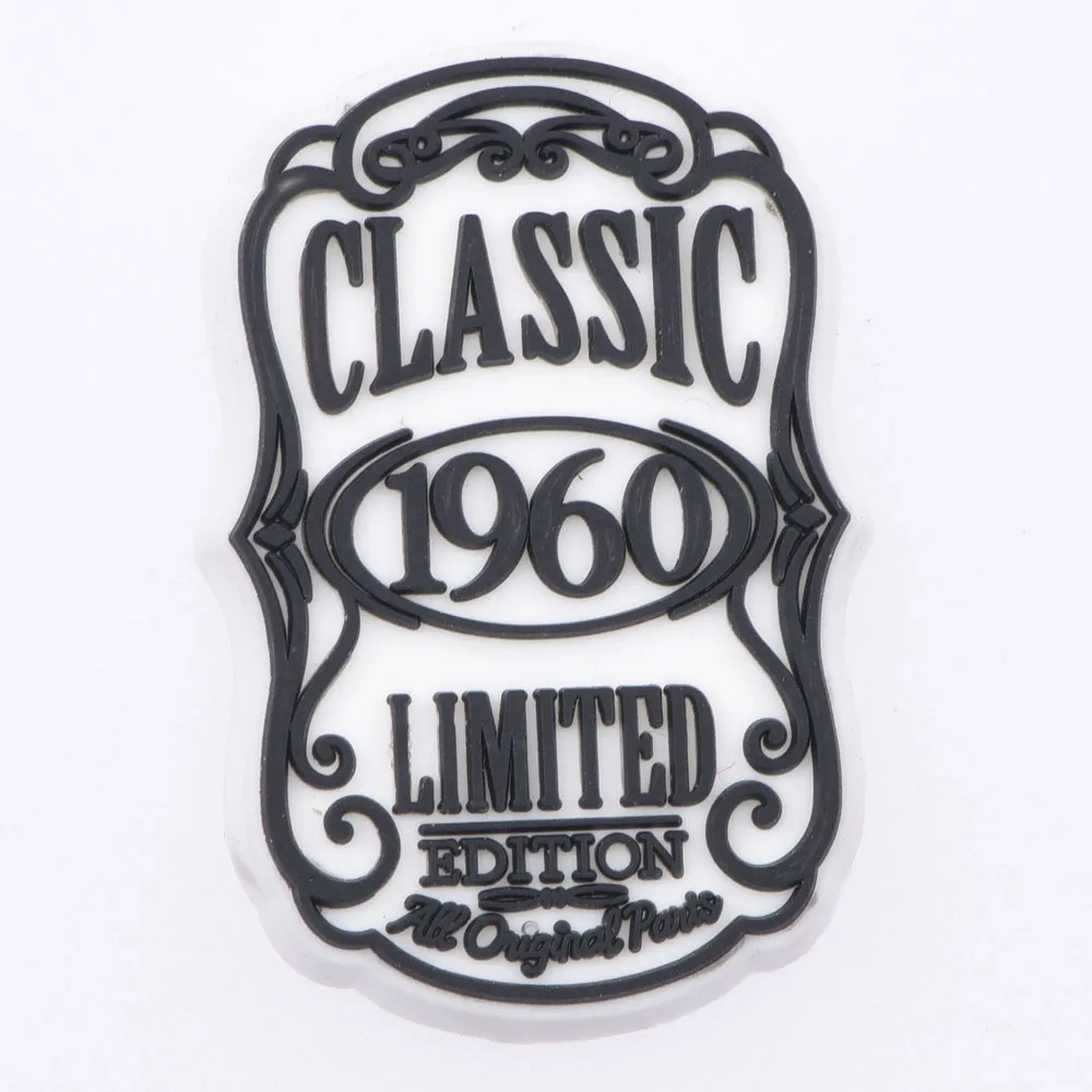 Best Sale 1 Pcs Croc Shoes Charms Happy Father Day Classic Decoration Love Super Dad Bracelet Adult Soccer Football Accessories