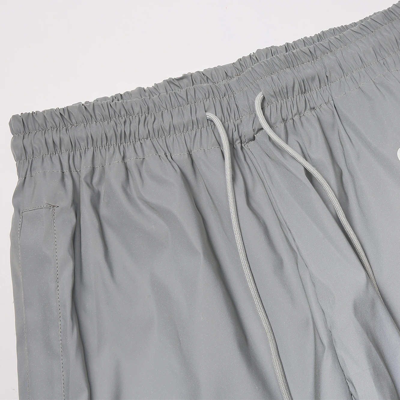 Светоотражающие Джоггеры для мужчин и женщин повседневная однотонная уличная