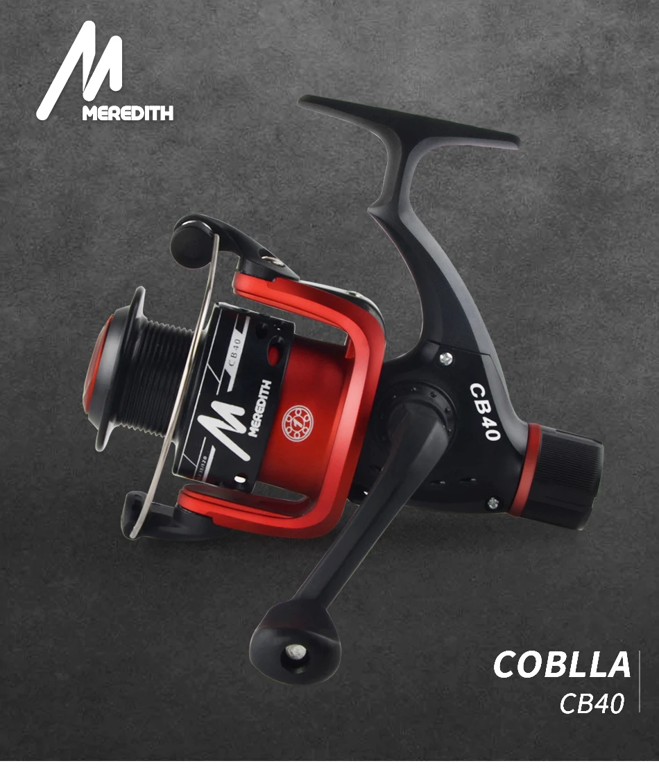 Meredith CB40 высокозатратная приманка для начинающих Fisher 1BB соотношение 5,2: 1 дешевая пластиковая катушка спиннинга
