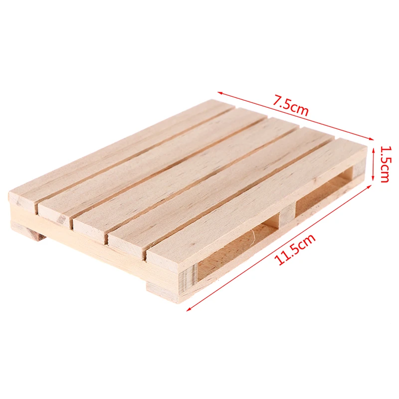 1pcs Mini Wooden  Pallet Beverage Coasters For Hot And Cold Drinks  Insulation Pad Cup Coaster Pot Mat images - 6