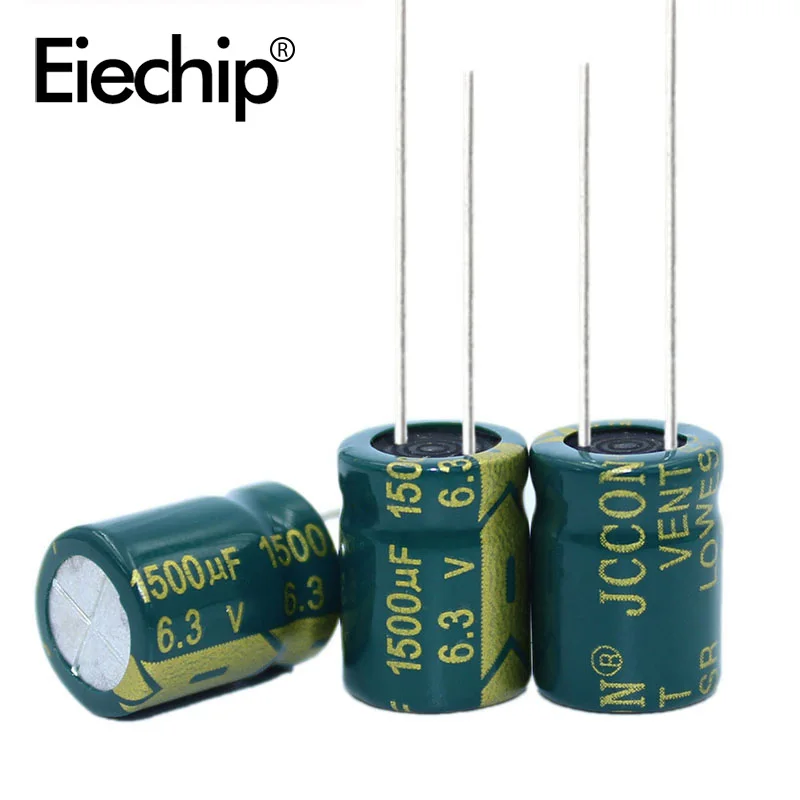 

20pcs High Frequency Aluminum Electrolytic Capacitor 6.3V 10V 16V 25V 63V 100V 400V 6.8uf 8.2uf 100uf 220uf 470uf 680uf 1500UF
