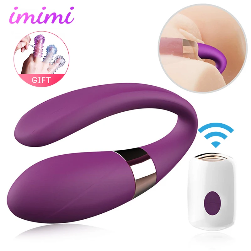 U-образный Вибратор перезаряжаемый вибратор для точки G с дистанционным