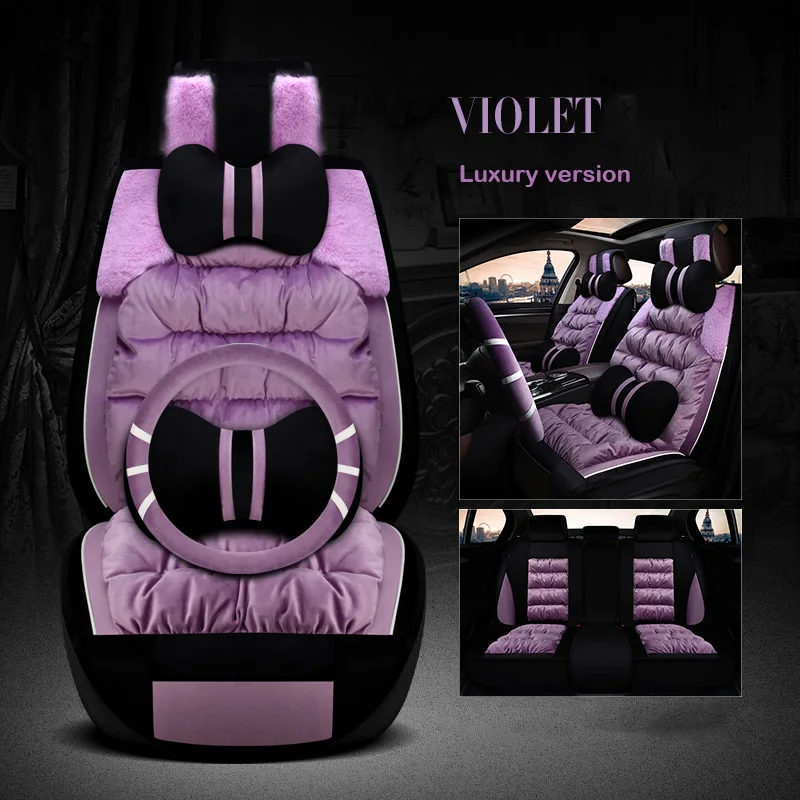 Набор чехлов для автомобильных сидений GEEAOK универсальные seat ibiza 6l 6j leon mk2 3 alhambra altea