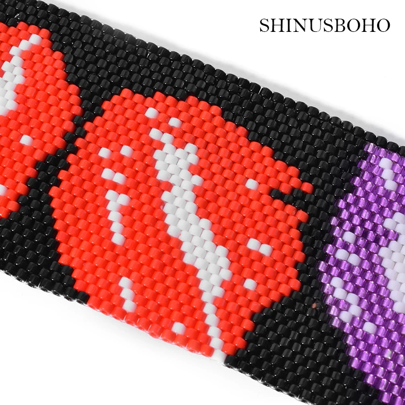 

MIYUKI Bracelets Sexy Lips Bracelet Kiss Brazalete Mujer Gold Handmade Woven Seed Beads Gift Jewelry Dropshipping