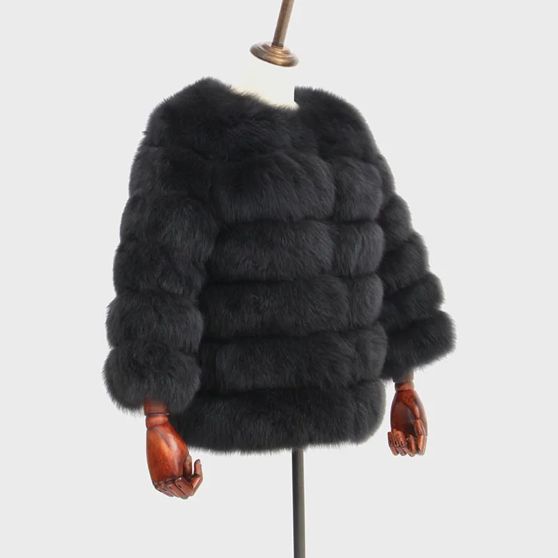 Цельный кожаный жилет с натуральным лисьим мехом новая зимняя Короткая Меховая