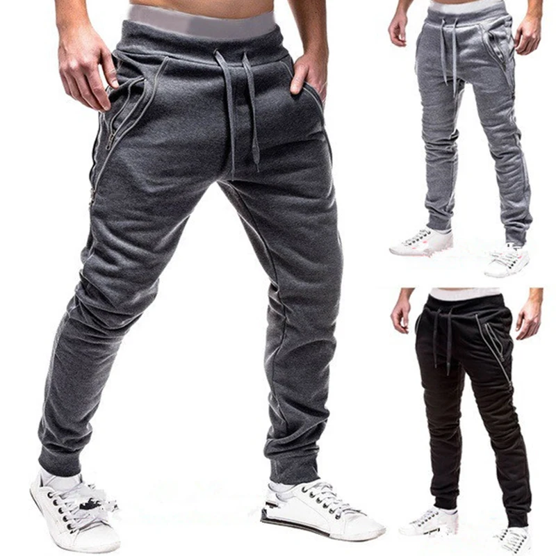 

Men Joggers Casual Pants Fitness runners Sweatpants Mens Tracksuit Bottoms Skinny Trousers Hot New Hip Hop Pencil Pants