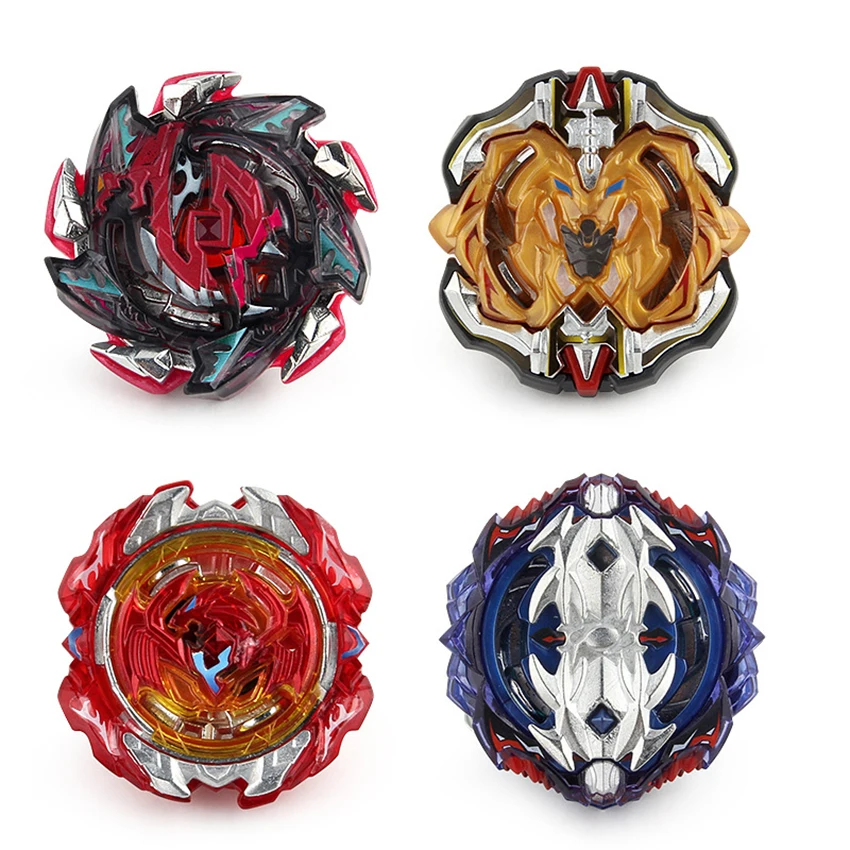 Beyblades 4 шт./компл. Арена стадион металлический сплав 4D Боевая ручка пусковая