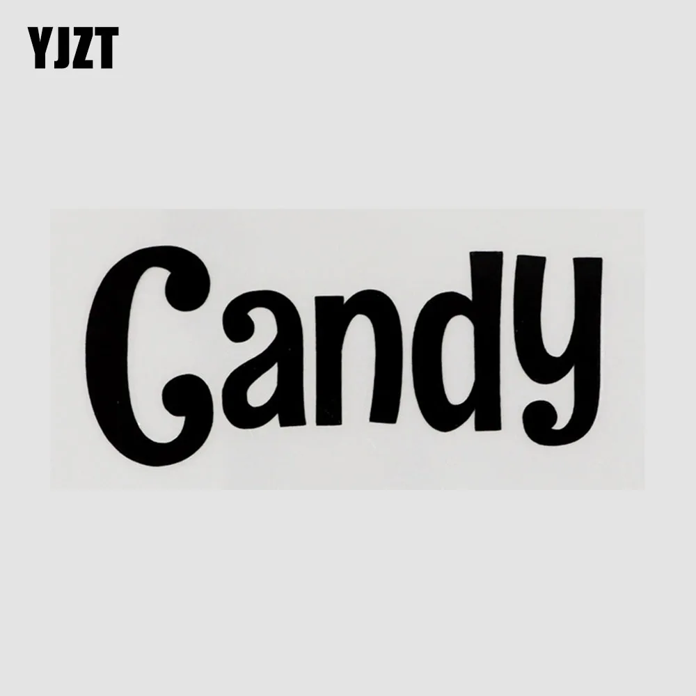 

YJZT 9,1 см * 4 см, персонализированные яркие и Юмористические слова Автомобильная наклейка из ПВХ 13D-0005