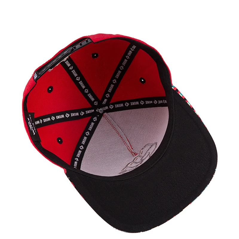 

Africa Map New Fashion Hip Hop Cap Men Women Red Hat Adjustable Streetwear