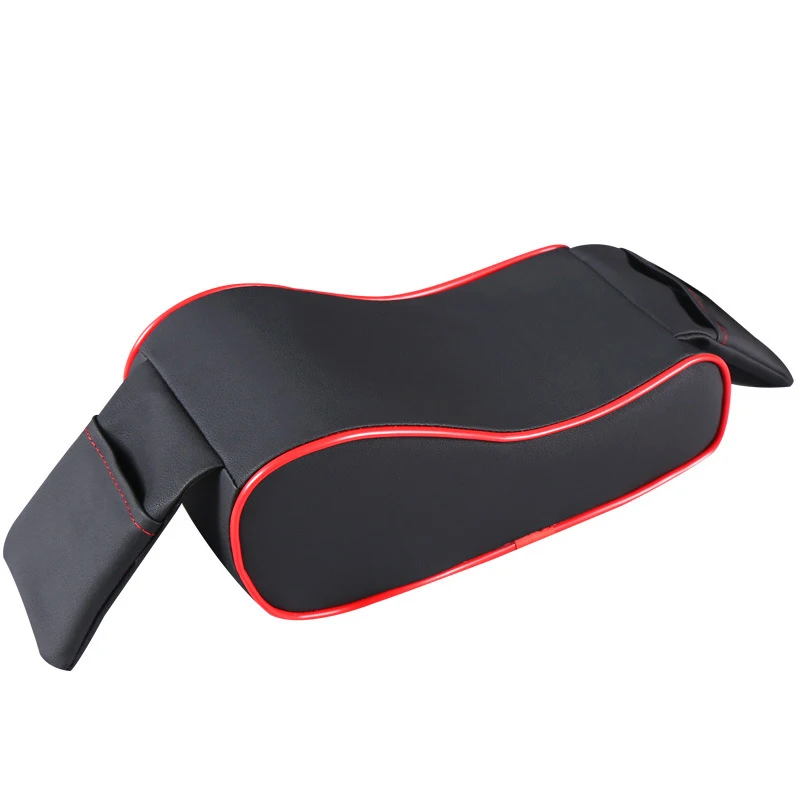 Кожаный Автомобильный центральный подлокотник черная Автомобильная