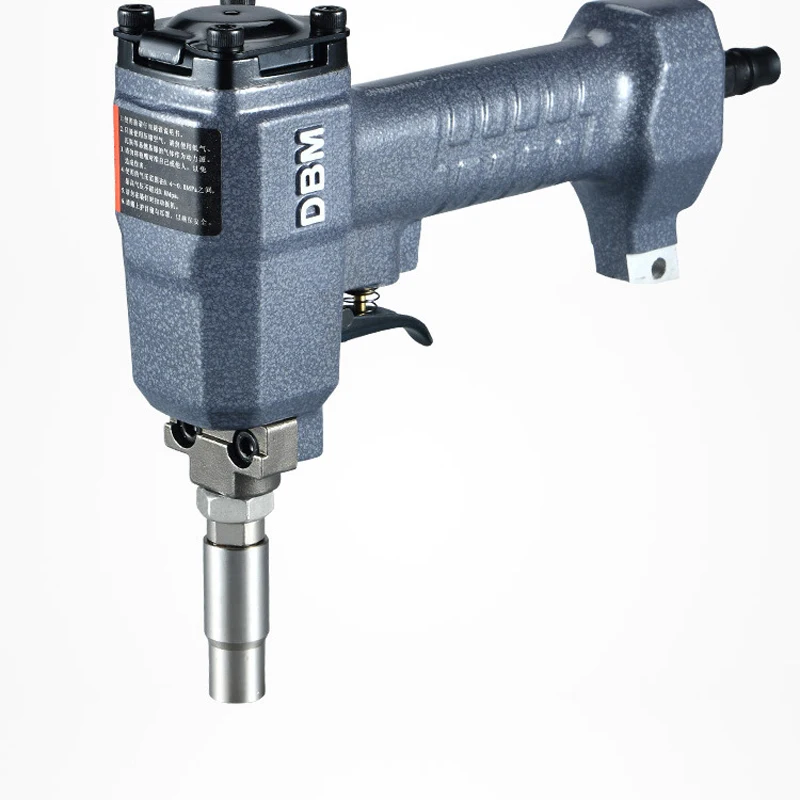 Pneumatic 1/4 Inch Pin Finish Nailer Air Fine Stapler Black Furniture Nailer Woodworking Leather Frames Shoe Box
