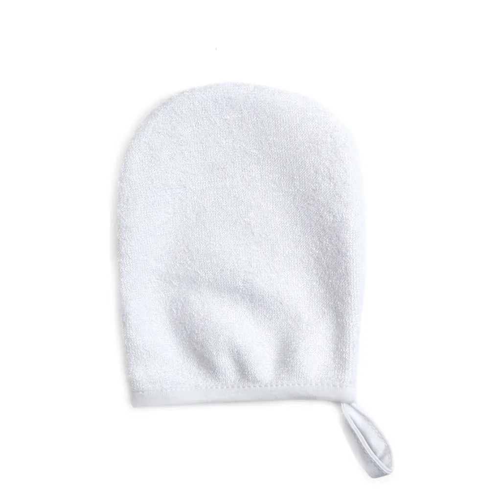 Перчатки для мытья лица 1 шт. мягкие многоразовые перчатки снятия макияжа