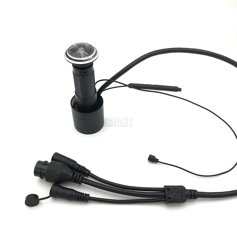 1080P HD H.264 дверной глазок Wifi IP-камера безопасности широкоугольный объектив рыбий