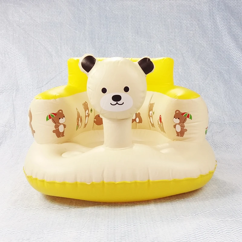 Детский Надувной диван в форме животных с надувным насосом обучающее сиденье