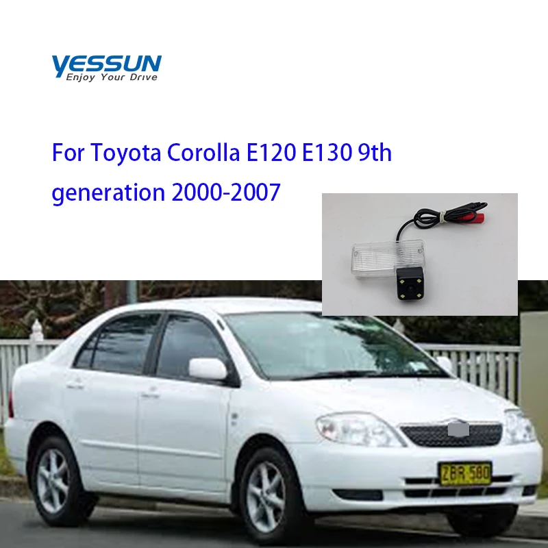 Камера заднего вида Yessun для Toyota Corolla E120 E130 9 поколения 2000 2002 2003 2004 2005 ~ 2007|Камеры