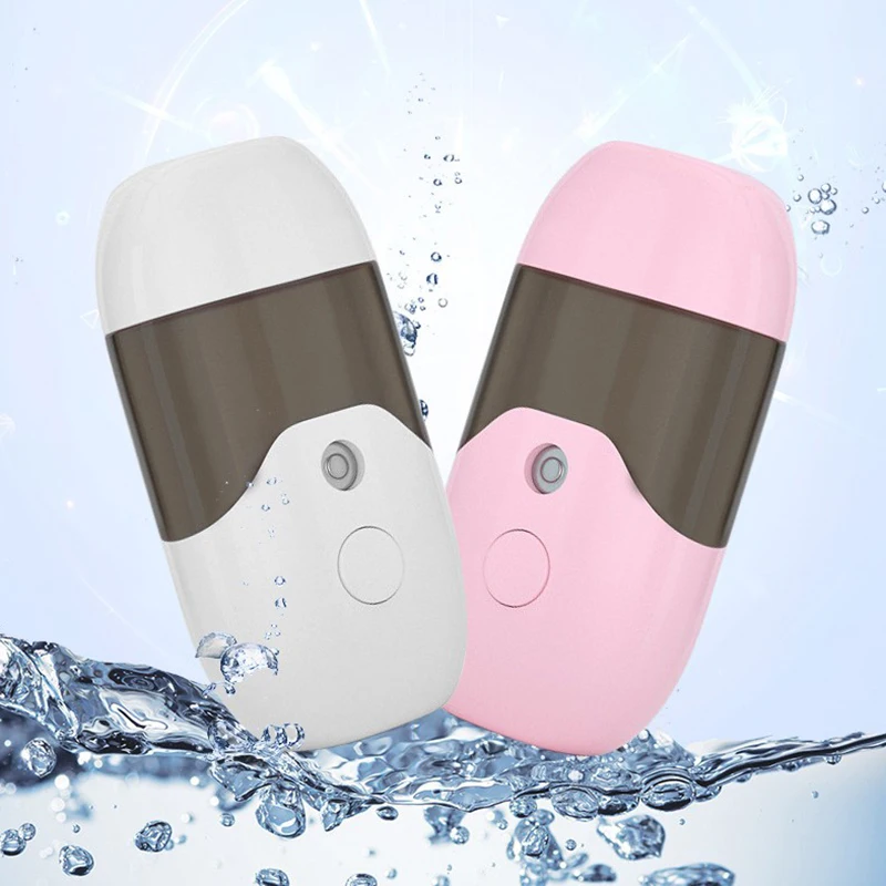 

Portable 50ml Mini Face Spray Nano Mist Sprayer Facial Body Nebulizer Steamer Moisturizing Skin Care Beauty Instruments