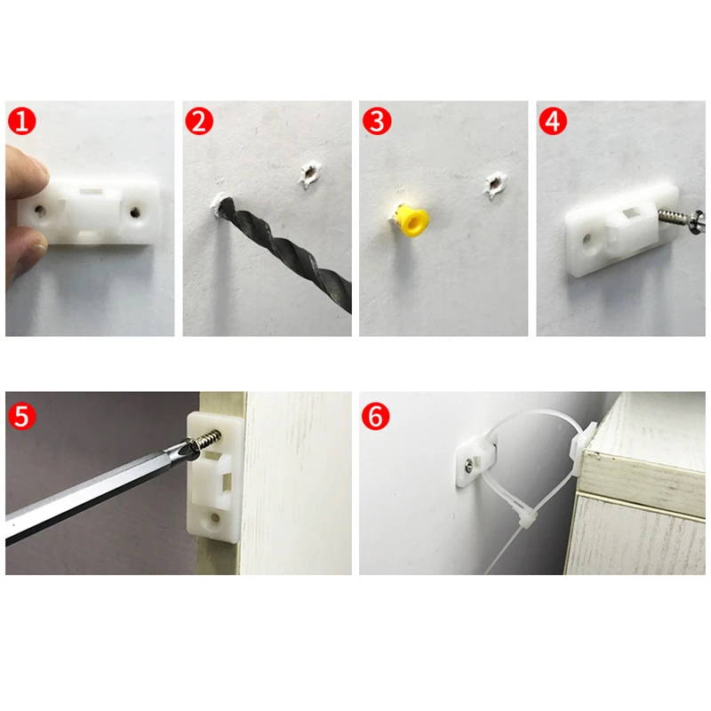 Ходовой товар защита от детей мебельные анкеры комплект мебельных ремней