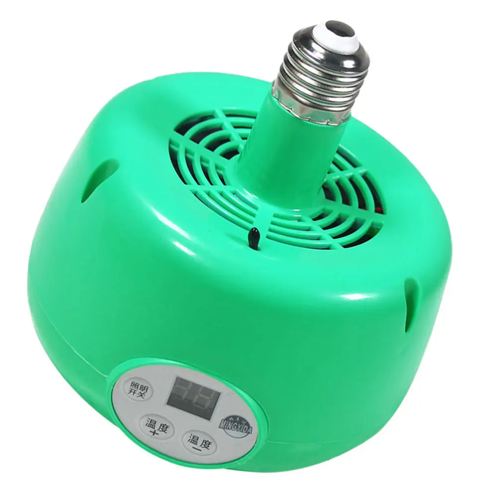 

1pc Breeding Heat Emitter Reptile Heating Lamp Heating Emitter (Green)