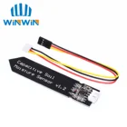 Емкостный датчик влажности почвы устойчивый к коррозии широкий провод напряжения для аналогового емкостного датчика влажности почвы V1.2