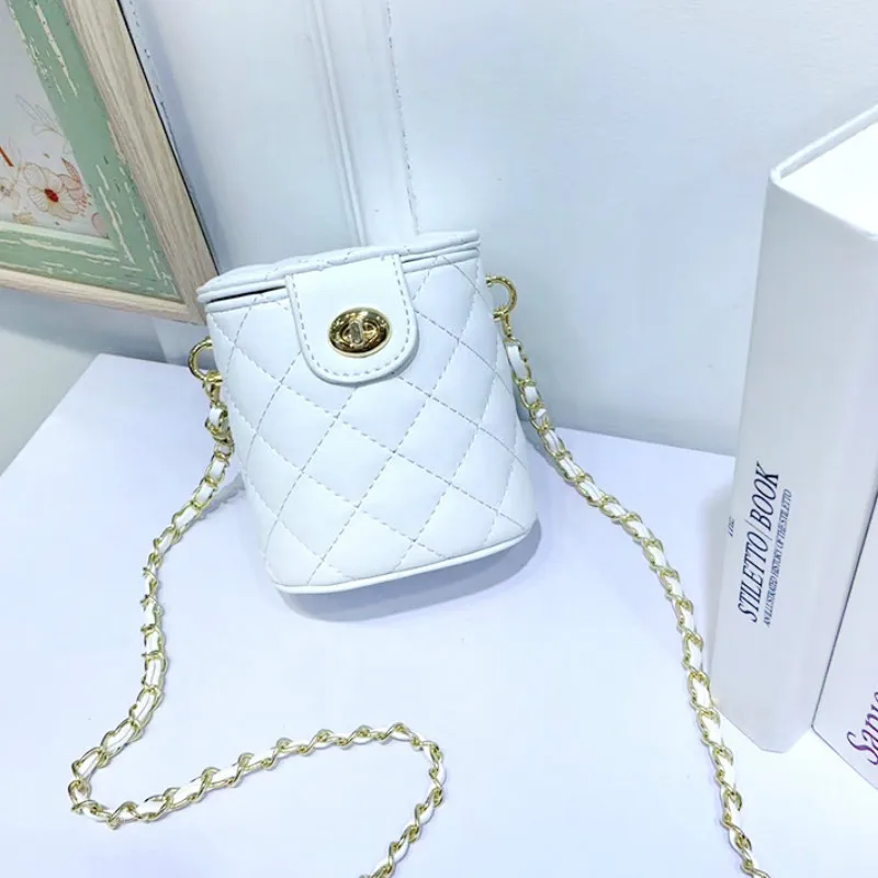 

Womens Mini Purses and Handbags PU Leather Bucket for Women Small Coin Pouch Ladies Wallet Shoulder Children's day