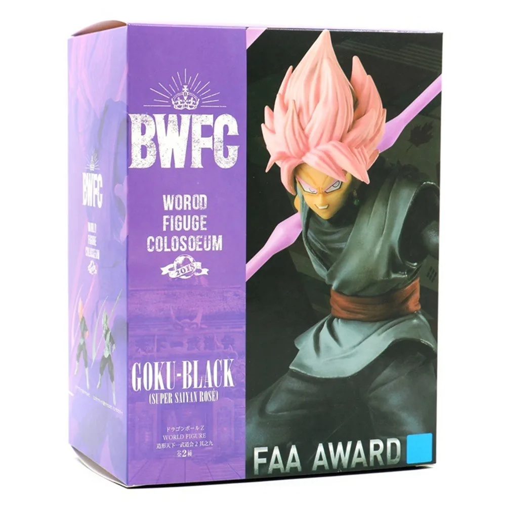 

Dragon Ball Z Zamasu Anime Figure Black Goku BWFC Figurine PVC Figma Son Goku Figural DBZ Juguetes Toys Model Manga Collection