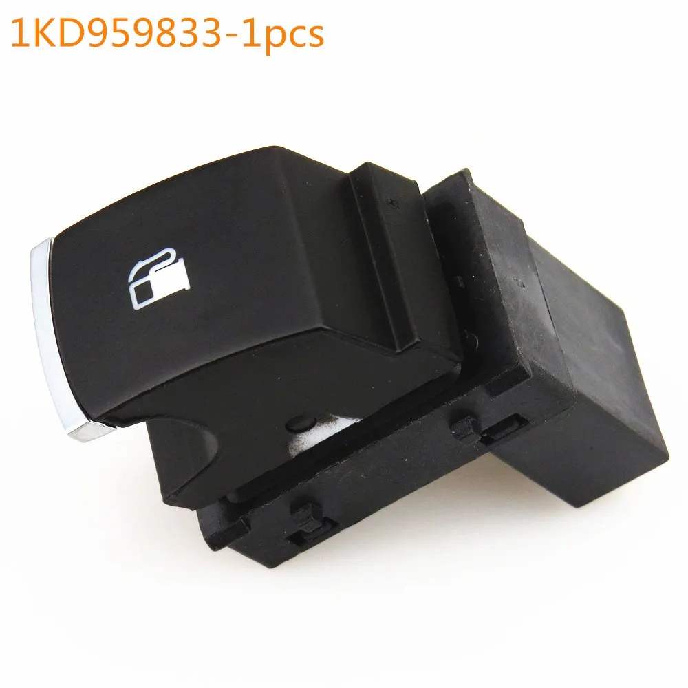 

SCJYRXS Chrome Fuel Tank Door Release Control Switch Button For Golf MK5 2007-2010 MK5 Rabbit 1KD 959 833 1KD959833