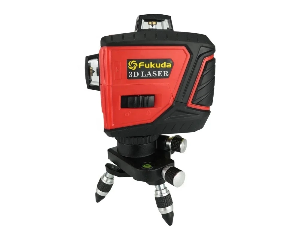 Новый самонивелирующийся вращающийся на 360 градусов 3D лазерный нивелир