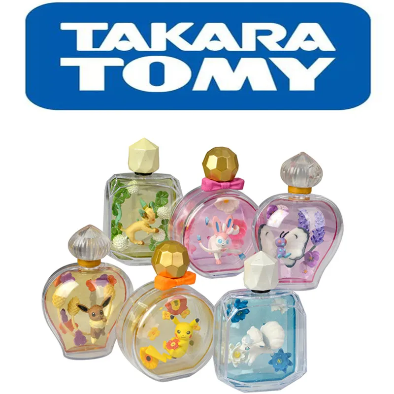

Pokemon Pikachu Six-Tailed Elf Perfume Bottle Modeling Scene Decoration Movable Doll Model Ornaments Children Christmas Gift Toy