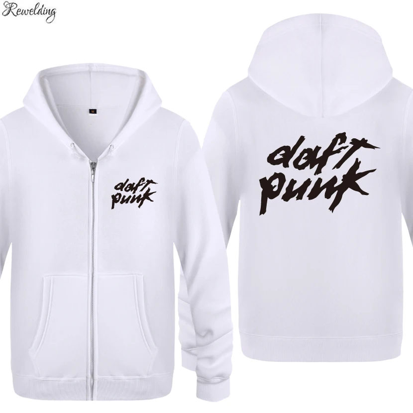 DAFT PUNK Электронная музыка DJ толстовки для мужчин модные мужские флисовые куртки с