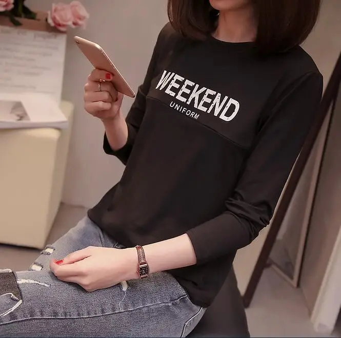 6816black Корейский стиль, хлопковые топы для грудного вскармливания с длинным рукавом, Одежда для беременных кормящих женщин на молнии, хлопковые футболки для кормления грудью, рубашки - Цвет: 6816black