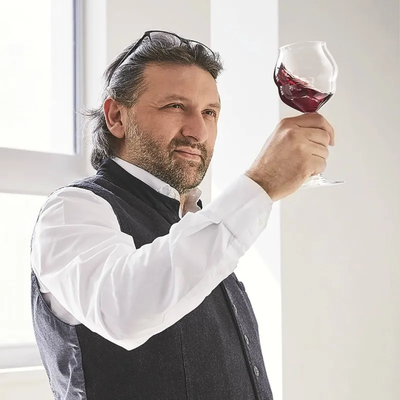 Винтажный стеклянный графин C & S винно бордовый свадебный бокал для шампанского с