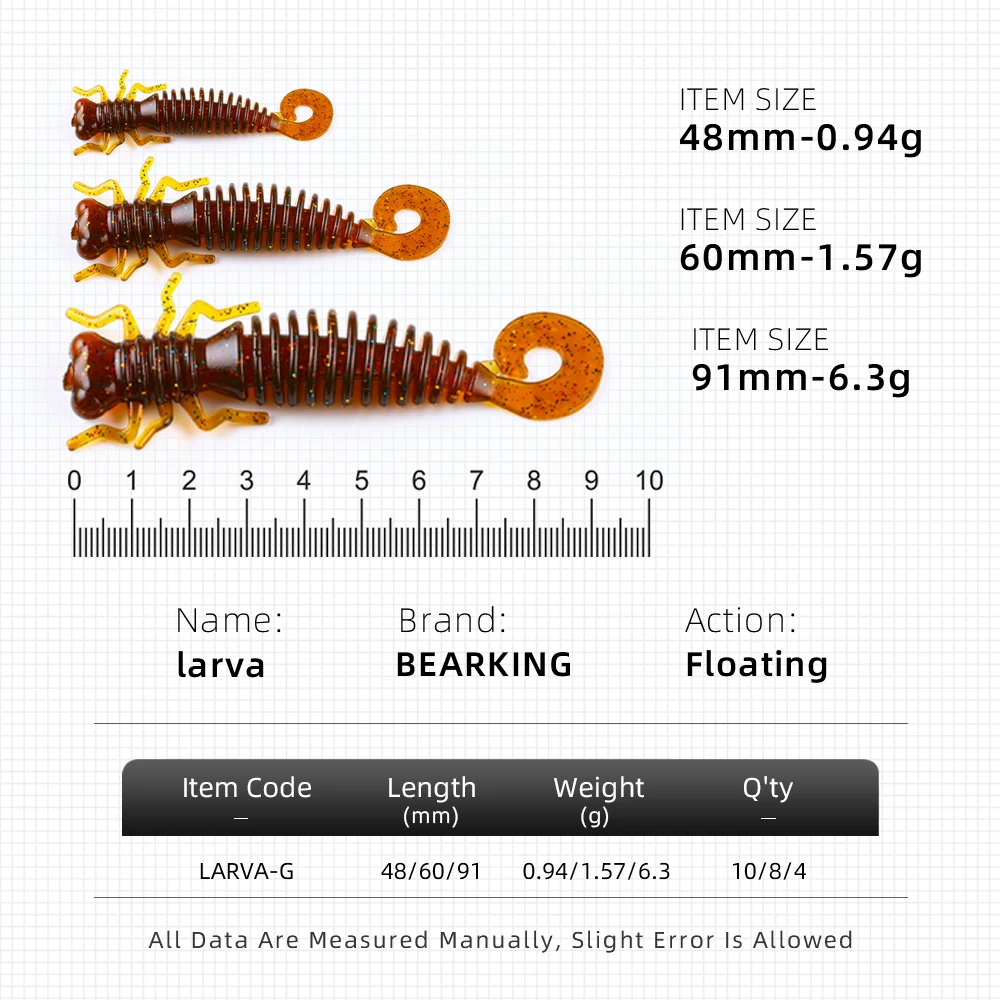 Силиконовая рыболовная приманка в виде червя 48 мм 60 91 мм|Наживки для рыбной ловли|