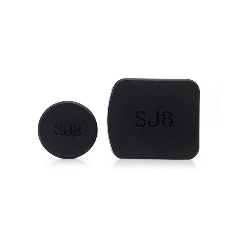 2 Caps Для SJ8 Pro/Plus/Air крышка объектива камеры водонепроницаемый корпус бленда супер HD экран защитная пленка Рамка держатель для SJCAM SJ8 аксессуары - Цвет: 2 Caps