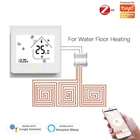 Умный термостат Tuya, Wi-Fi контроллер температуры для водыЭлектрического Подогрева полагазового котла, работает с Alexa Google Home