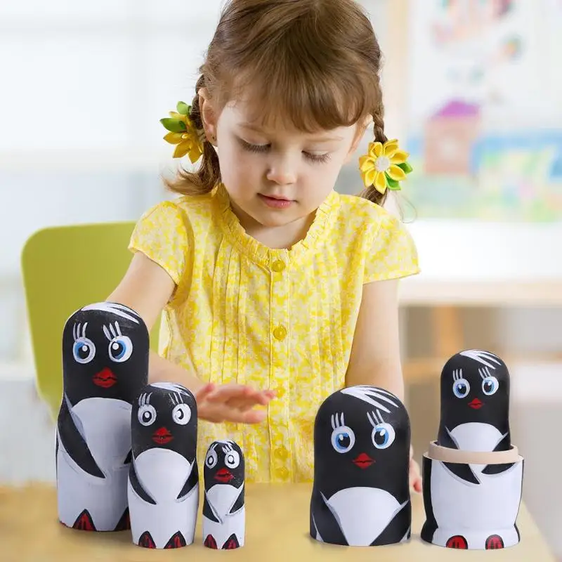 10 шт. милые русские Матрешки улучшающие практическую способность богатое