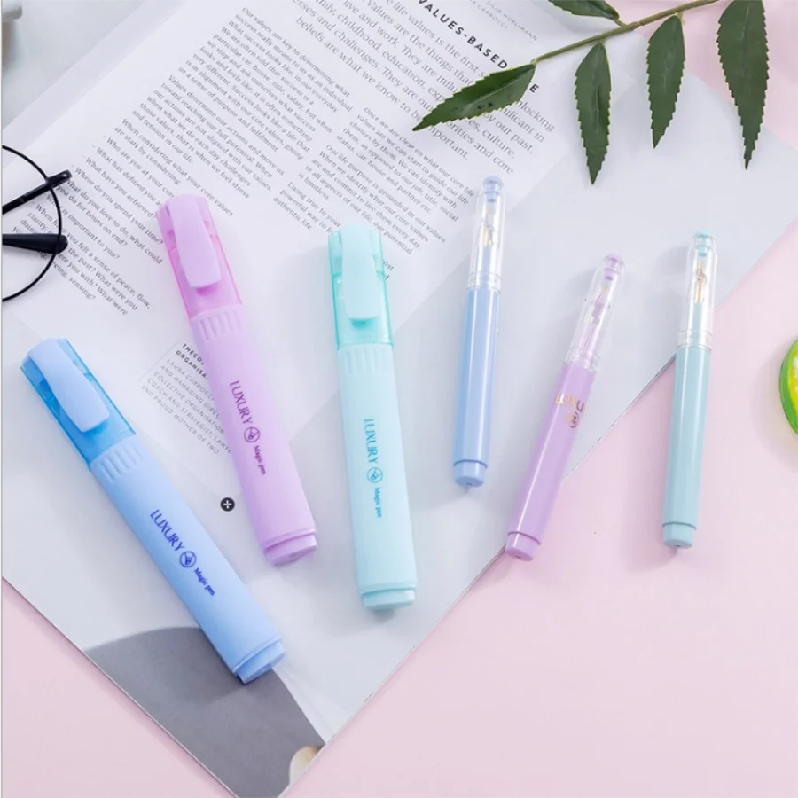 Креативная стираемая авторучка для письма шариковая ручка 0 5 мм синие чернила