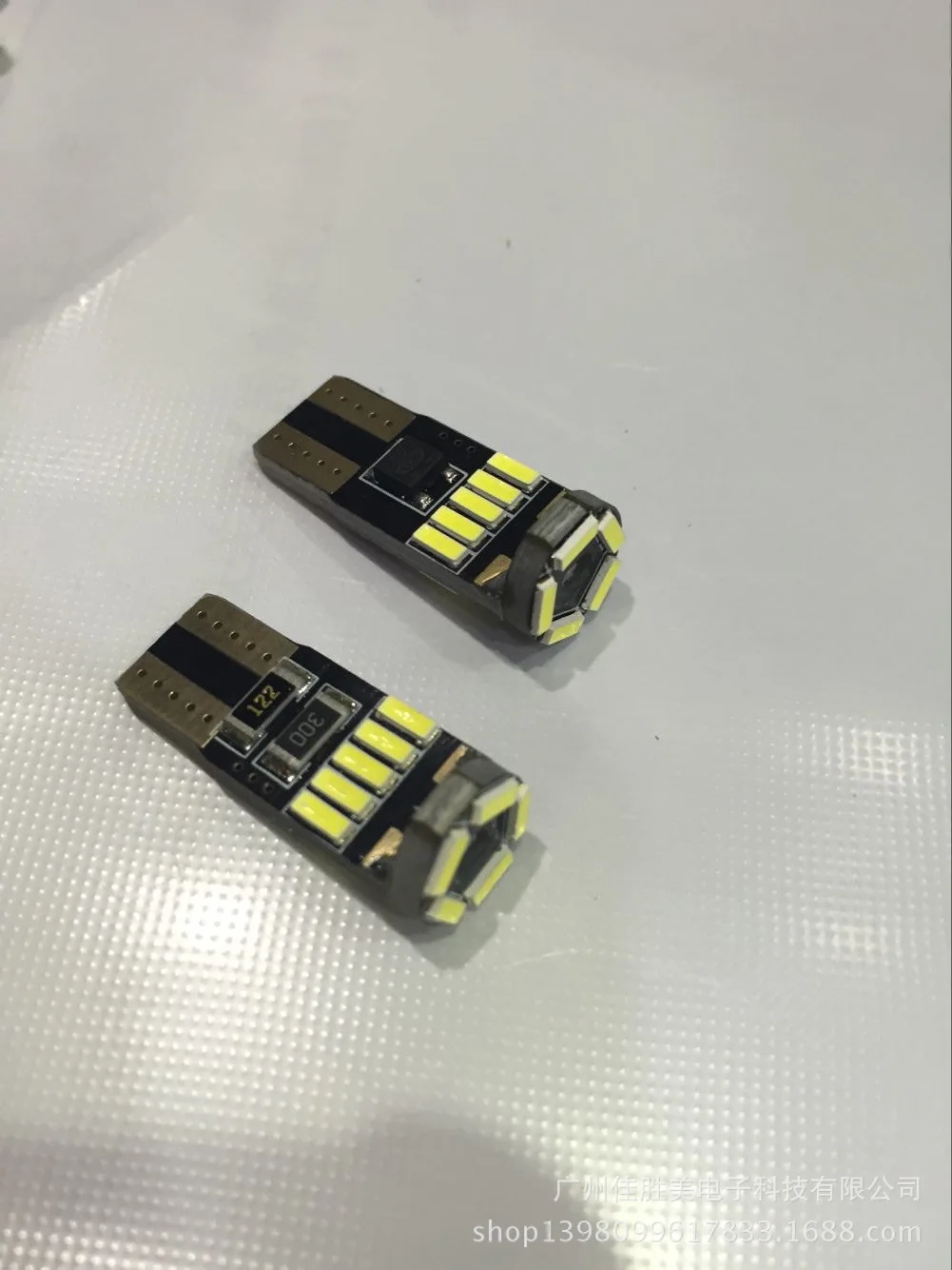 

Blackboard Electrodeless Decoding Width Lamp T10-4014-15smd Wide Light Highlight Automobile Foreign Trade Refitted LED Lamp