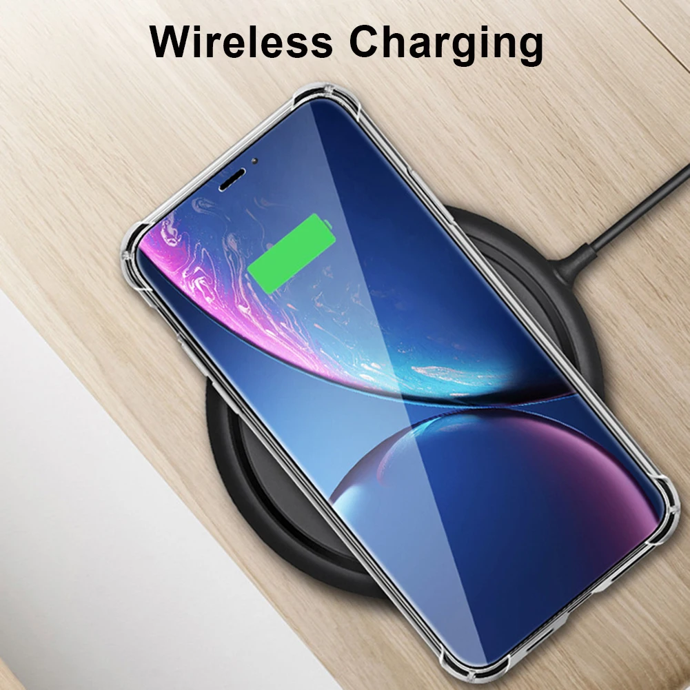 Взрывозащищенный прозрачный защитный чехол для телефона с текстурой стекла 11/11