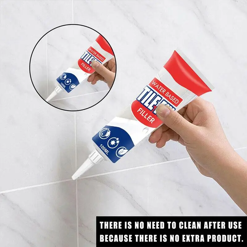 

Waterproof Beauty Joint Agent Ceramic Tile Washbasins Repair Agent Gap Cream Whitening Paste Seams Moulproof Wall Q7V0