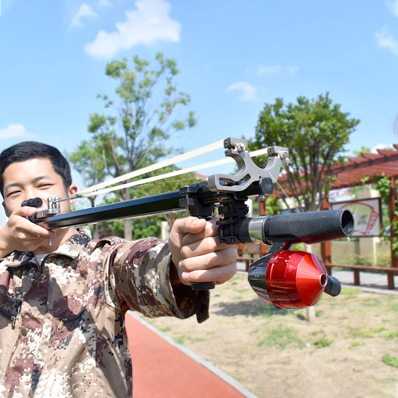 Женская Рогатка для рыбалки портативная лук аксессуары охоты стрельбы | Спорт и