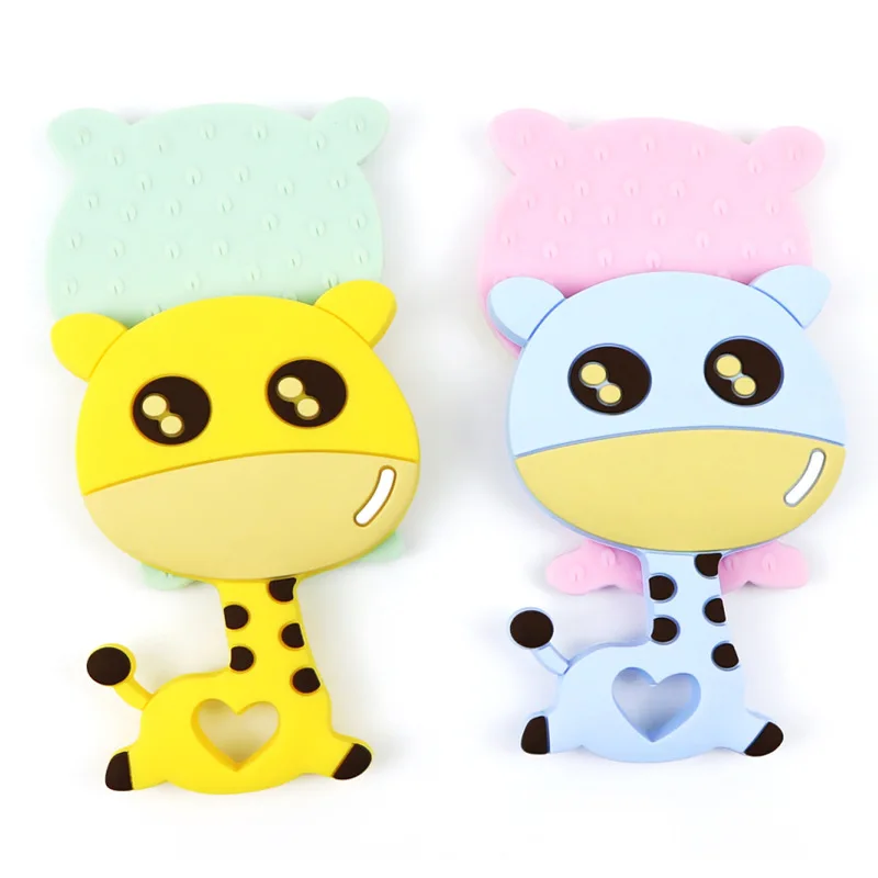 Силиконовые Прорезыватели для зубов сделай сам грызуны животные олени Детские