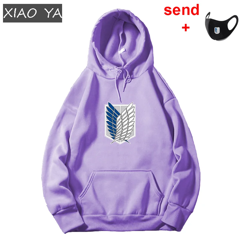 Худи женское с принтом атака на Титанов толстовка длинным рукавом уличная одежда