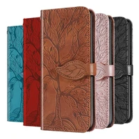 life tree etui wallet flip stand cases for xiaomi 11 poco x3 m3 mi 10 lite redmi 9 9a 9c 9t note 10 pro 9t back cover capa etui