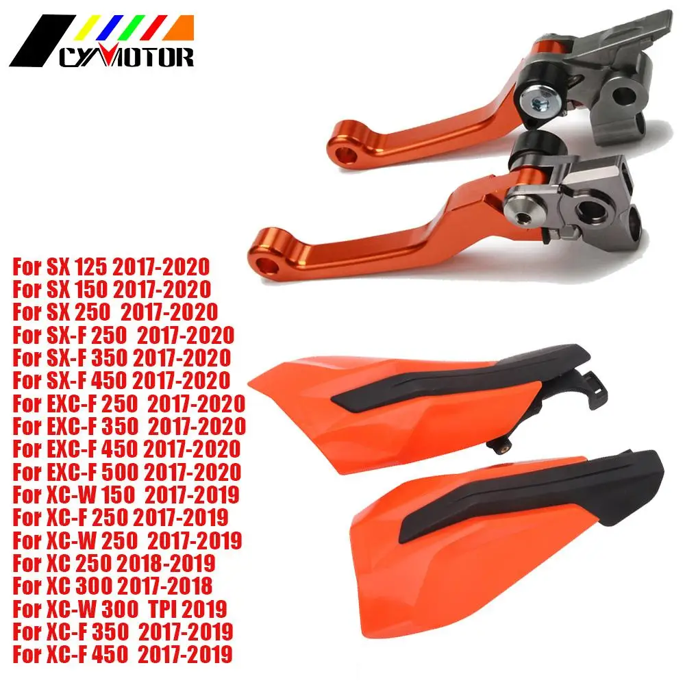 

2017-2020 Brake Clutch Lever Handguards Motorcycle Hand Guard Protector For KTM EXC SX 125 150 250 350 450 XC-W EXC-F XC-F XC