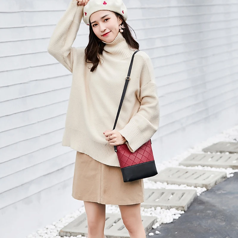 Сумки через плечо для женщин 2020 Модные женские ромбические сумки на одно сумка