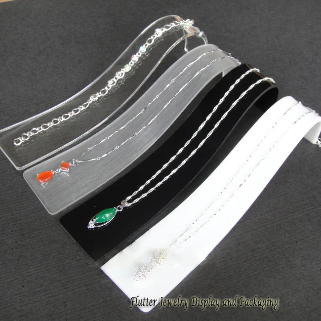 Горячая продажа акриловое Ожерелье Дисплей Стенд горизонтальный браслет