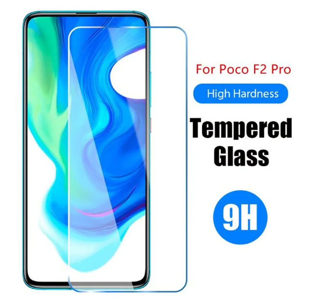 

9H Tempered Glass for Xiaomi Poco F2 Pro f 2 2f f2pro Safety Phone Screen Protector on Xiomi poco f2 pro Protective glass