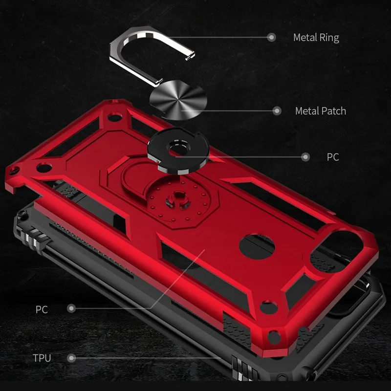 Роскошный бронированный противоударный чехол для телефона Motorola MOTO E5 E6 Play E6Plus One