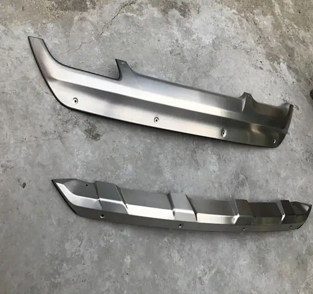 

High Quality Stainless Steel Front And Rear Bumper Protector Skid Plate Cover For Hyundai Tucson 2015- 2018 Car Styling