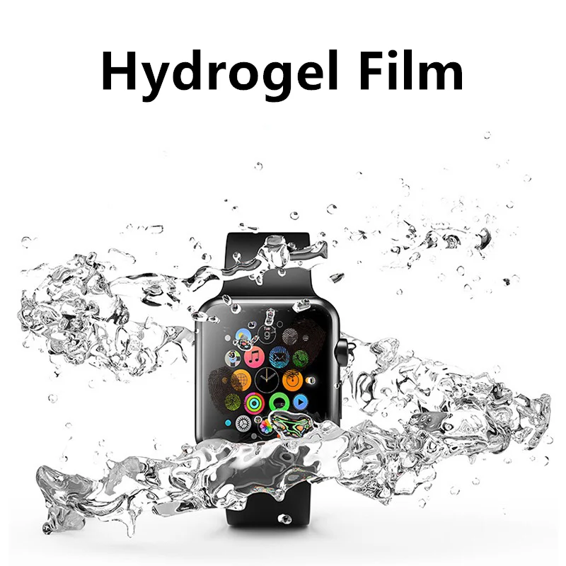 Soft Hydrogel Film For Apple Watch Screen Protector iWatch 6 SE 5 4 3 2 Clear Protective for Series 40 44 38 42mm | Наручные часы